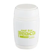 Thermal soup flask with spoon, stainless steel, 580 ml, Pioneer, Whi