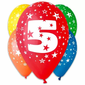 Miramarket KROŽNI BALON 5 / 5 kosov PASTEL