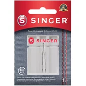 Singer 2 mm 1x80 Dvojna šivalna igla