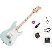 Fender Squier Sonic Stratocaster HT H MN Premium SET Sonic Blue Električna gitara