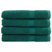 Rucnici za saunu SOLUND 4 kom zeleni 80 x 200 cm 600 gsm