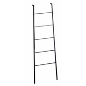 Drog za brisačo SEGA, 550 x 1700 x 70 mm, črn - Črna - 24 - Jeklo - Vijaki - Okrogla - Sapho - 550x1700x70 mm - Obešalnik za brisače
