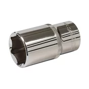 Silverline Ključ vtičnice 32 mm 1/2 HEX dolga srebrna črta