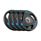 slomart Rebel Active olimpijski gumirani utežni set 4x5kg (o 51mm)