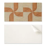 shumee Dekorativna samolepilna plošča za hitro preobrazbo stene 120x60 cm geometrija z loki