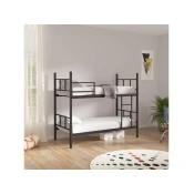 Hanah Home Defne krevet na sprat, 100x200 cm, crna