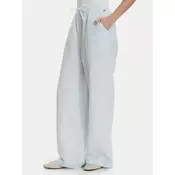Tommy Jeans Hlače iz tkanine DW0DW22285 Svetlo modra Loose Fit