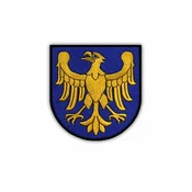 shumee Našitek grba Šlezije/Šlezije - Našiv - Vezeni našitek/značka/emblem