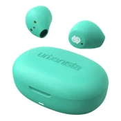 URBANISTA LISBON brezžične slušalke, Bluetooth 5.2, TWS, do 27 ur predvajanja, zelene (Mint Green)
