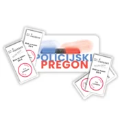 Personal Personalizirana podloga za pod krožnik - Policijsko praznovanje