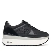 Liu Jo Superge Maxi Wonder Plus 02 Bis BF6011 PX902 Črna