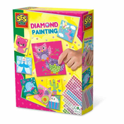 SES slikanje z diamantnimi pikami