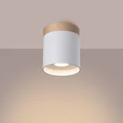 Sollux SL.1348 - Spot svetiljka RIF 1xGU10/10W/230V precnik 12 cm bela