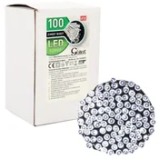 shumee Lučke za božično drevo 100 LED, notranje, hladno bele, dolžina 5 m