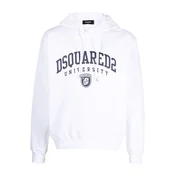 Bela jopa s kapuco Dsquared2