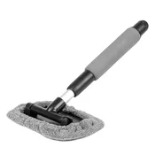 shumee Čistilo za steklo za okna in ogledala, teleskopsko, pravokotno, mikrovlakna, 30,5/46 cm AMIO-03859