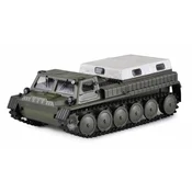 RC Tank na gosenicah 1:16, oljčno zelen/bel