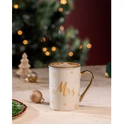 Madame Coco Šolja Reve Dina, 280 ml, Bela