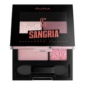 AURA Paleta senki za oci Sangria