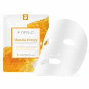 Foreo Revitalizirajoča platnena maska za zrelo kožo Manuka med ( Revita lizing Sheet Mask) 3x20 g