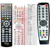 General AVERMEDIA AVERTV HYBRID STB 1080I - združljiv daljinski upravljalnik znamke General