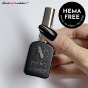 NORIKO NAILS gel lak 031 - Pitch Black