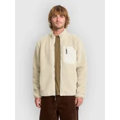 Volcom Muzzer Fuzzar Fleece Jacket stone