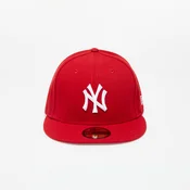 Čepica New Era 59Fifty MLB Basic New York Yankees Cap Scarlet/ White 7 1/4