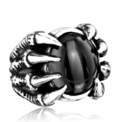 Prstan Dragon - SS8-046R Black