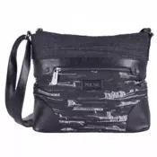 PULSE torba na rame GENOVA BLACK Torba na rame, Crna