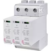 slomart Prenapetostna zaščita T1 T2 (B in C) za fotonapetostne sisteme ETITEC EM T12 PV 1100/6,25 Y