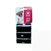 MOKSI Crne neprovidne higijenske kesice Super Bags Black Edition, 3x20 komada
