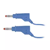 Kabl ban 4mm SR - ban 4mm SR plavi MC XZG425/SIL, 3m, 2.5mm2