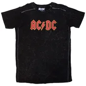 AC/DC Logo Wash Black M Majica