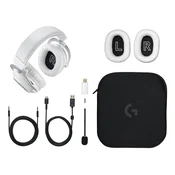 Logitech G 981-001269 headphones /headset Wireless Head-band Gaming Bluetooth White