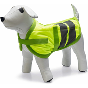 beeztees Plašč Teddy, odsevno rumen - 70