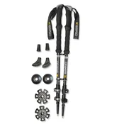 Warmpeace Allrounder palice, 100 - 135 cm, čierna/sivá ()