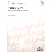 TELEMAN:TRIO SONATA TWO FLUTES & BASSO CONTINUO + CD