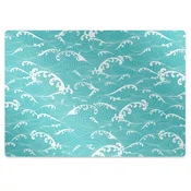 Decormat Podloga za stol Waves 120x90 cm 15 cm