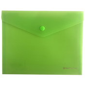 PantaPlast mapa z gumbom Focus, A5, zelena