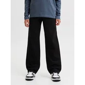 Jack & Jones Junior Kavbojke JJICHRIS JJORIGINAL črn denim