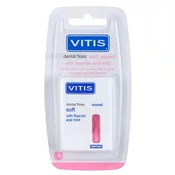 Vitis Dental Care vrlo nježni konac za zube s fluoridom i mentolom s ucinkom širenja (Gentle Cleaning in People with Braces Implants and Prosthetic) 50 m