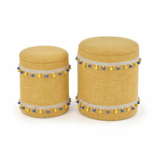 Halmar Stolice GRADO set, yellow (1p=1szt)