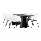 jedilnica set Dallas 4025 75x115x230cm, Slog: Moderni
