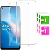shumee 2x kaljeno steklo ZA OPPO Reno 5 Z 5G 9H zaščitno steklo za zaslon | 2 kosa