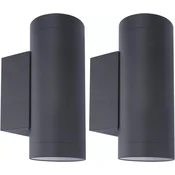 2x KLIGHTEN Zunanja stenska svetilka GU10 IP65