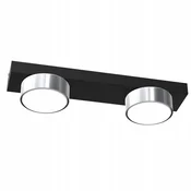 moonlight LED STROPNA SVETILKA LOFT GX53 ČRNO KROMIRANA ZA DNEVNO SOBO