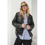Usnjena biker jakna Gestuz