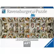 Ravensburger puzzle (slagalice) 1000pcs Sikstinska kapela panorama RA15062