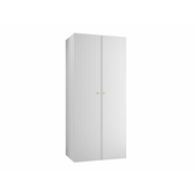 Garderoba Hartford 395 Bela, 186x74x44cm, Vrata omare: S tečaji